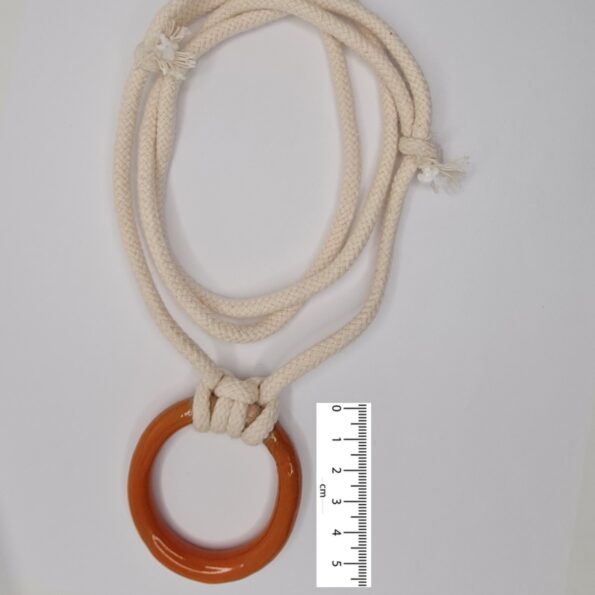 O-Range Ring Halskette -5,5cm